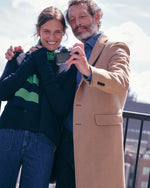 Load image into Gallery viewer, Camille Patch-Pocket Jean in 2-Year Indigo Stretch Denim
