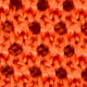 Silk Knit Tie in Orange