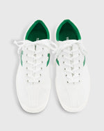 Load image into Gallery viewer, Men's Nylite Canvas Sneaker in White/Green
