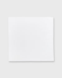 Hand-Rolled Pocket Square White Cotolino