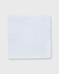 Hand-Rolled Pocket Square Sky Blue Cotolino