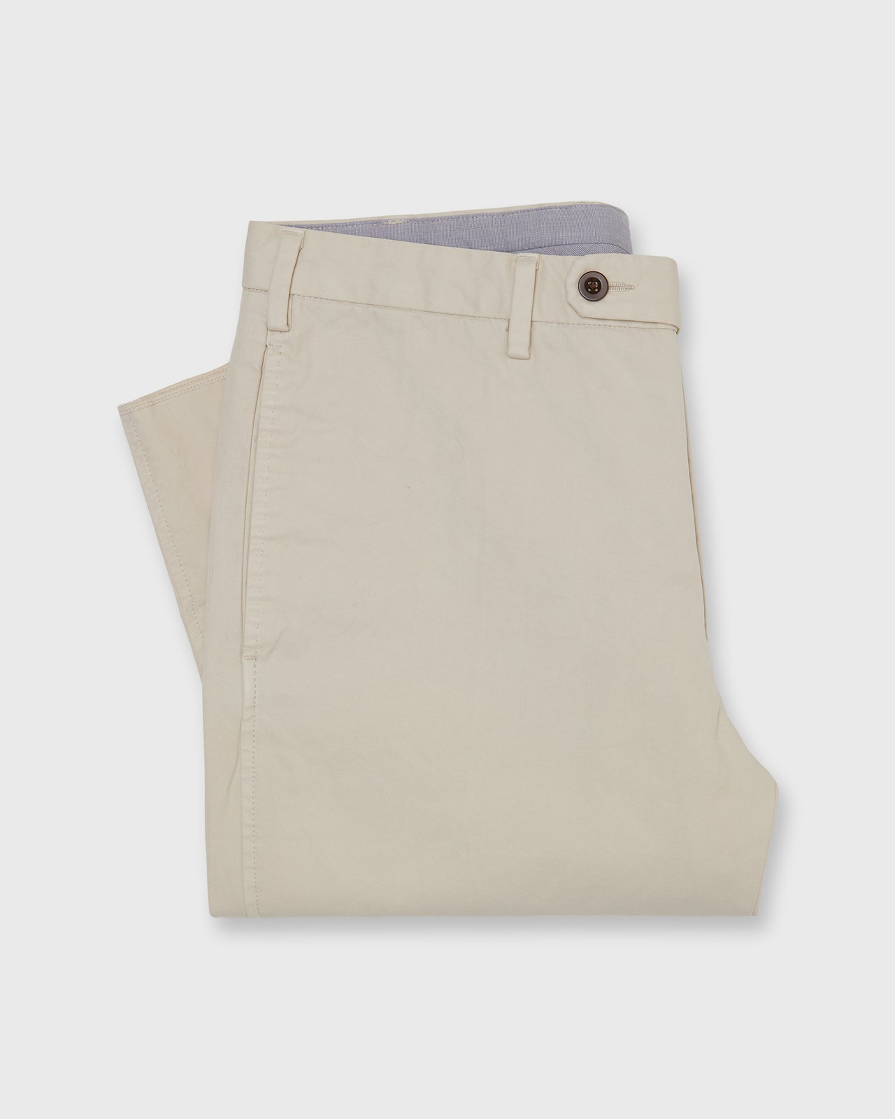 Garment-Dyed Sport Trouser in Stone AP Twill