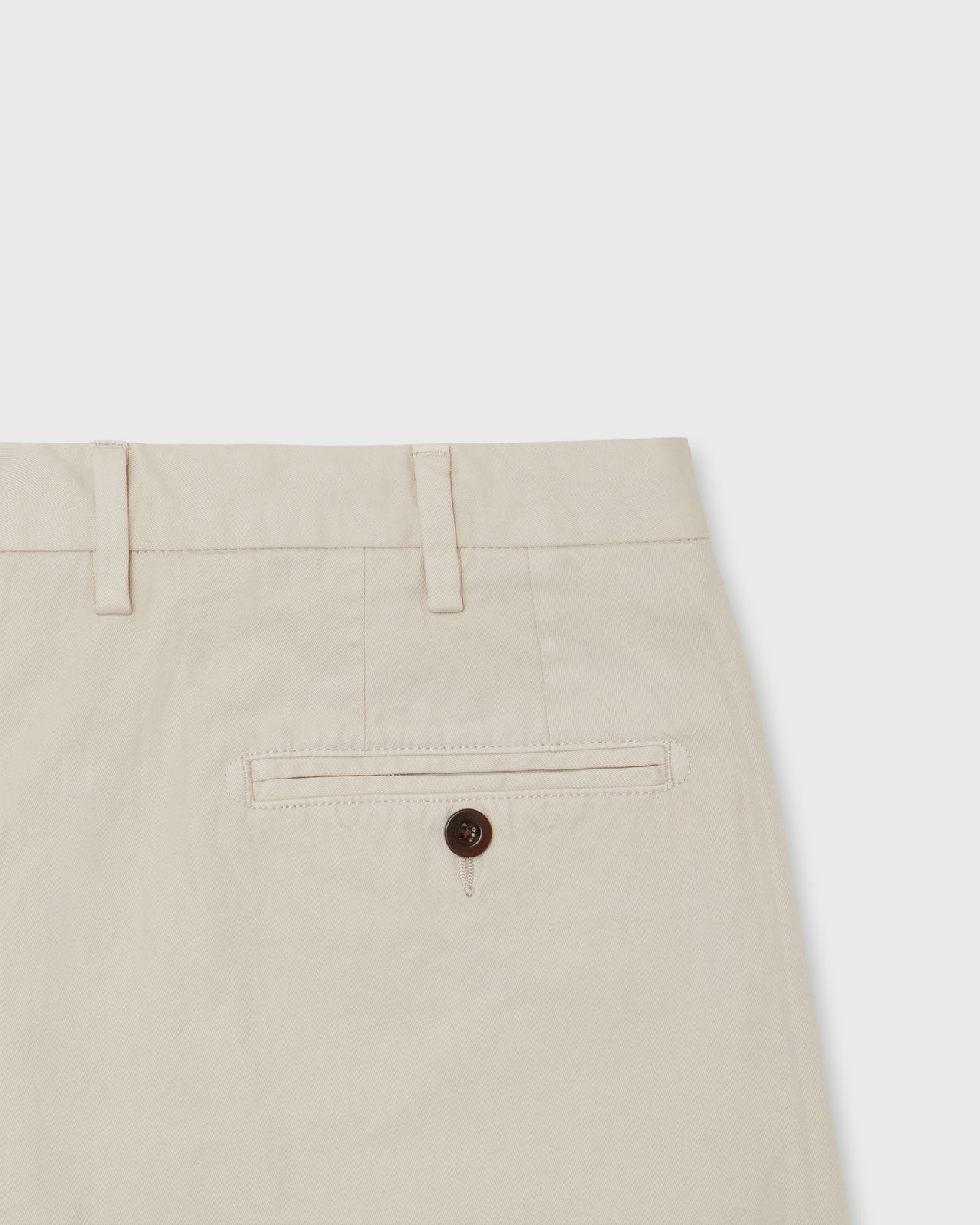 Garment-Dyed Sport Trouser in Stone AP Twill