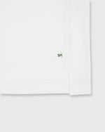 Load image into Gallery viewer, Short-Sleeved Polo White Pima Pique
