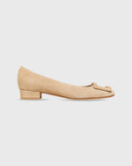 Load image into Gallery viewer, Buckle Shoe in Camel Suede

