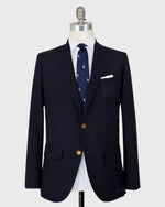 Load image into Gallery viewer, Ghost Blazer in Navy High-Twist
