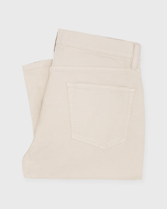 Clift Straight Leg Jean in Stone Garment-Dyed Stretch Denim