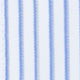 Spread Collar Dress Shirt in Blue Multi Double Stripe Poplin