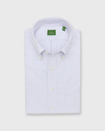 Load image into Gallery viewer, Button-Down Sport Shirt in Lavender University Stripe Oxford
