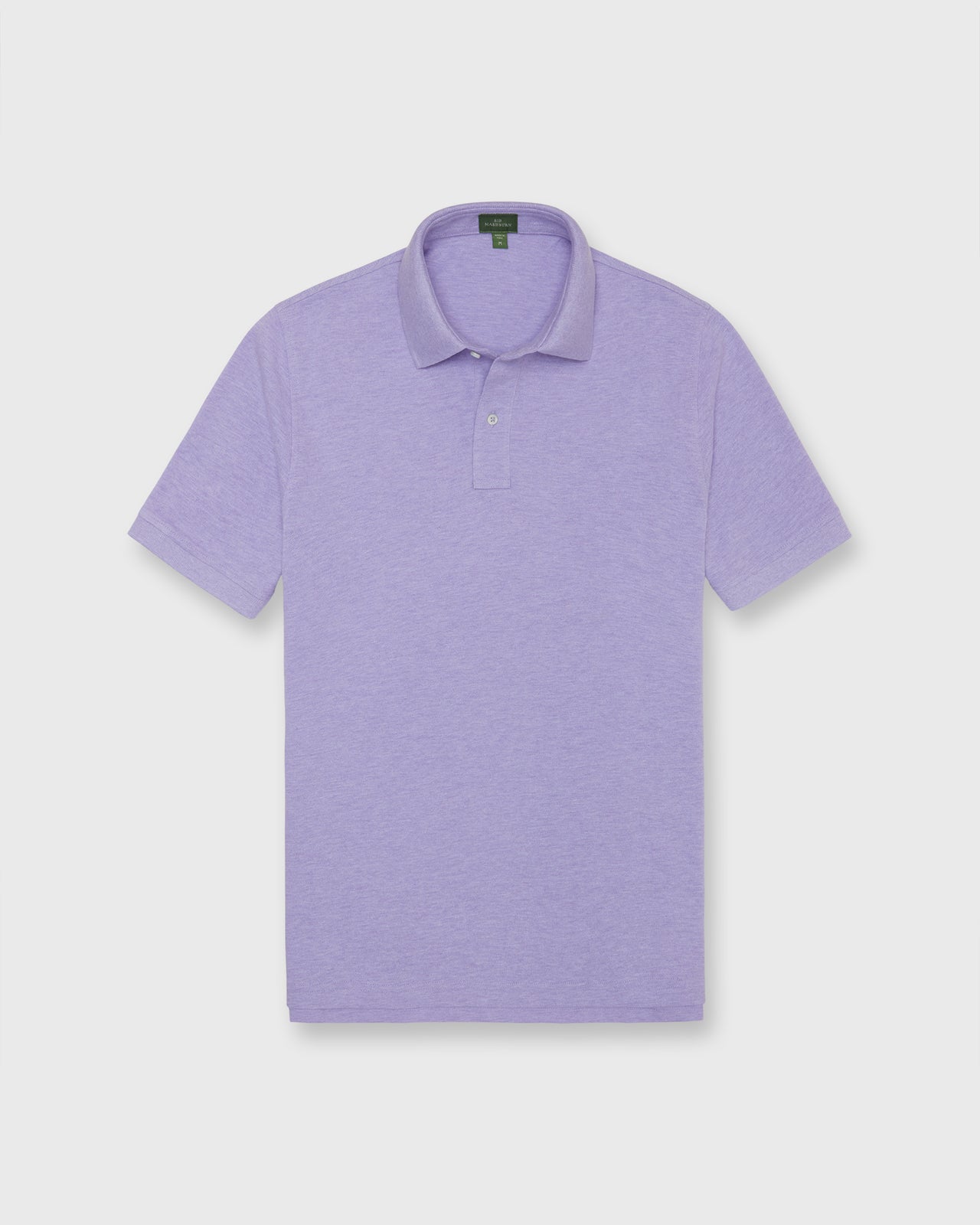 Court Polo in Heather Lavender Pima Pique