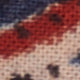 Red/Blue/Cream Block Print Poplin
