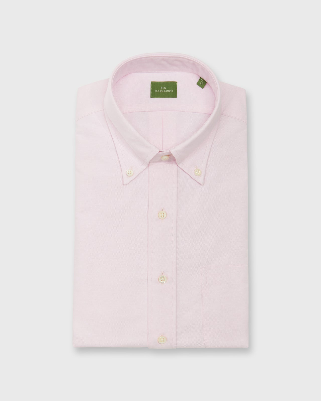 Button-Down Dress Shirt in Light Pink Oxford