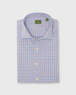 Load image into Gallery viewer, Spread Collar Sport Shirt in Sky/Red/Green Tattersall Poplin
