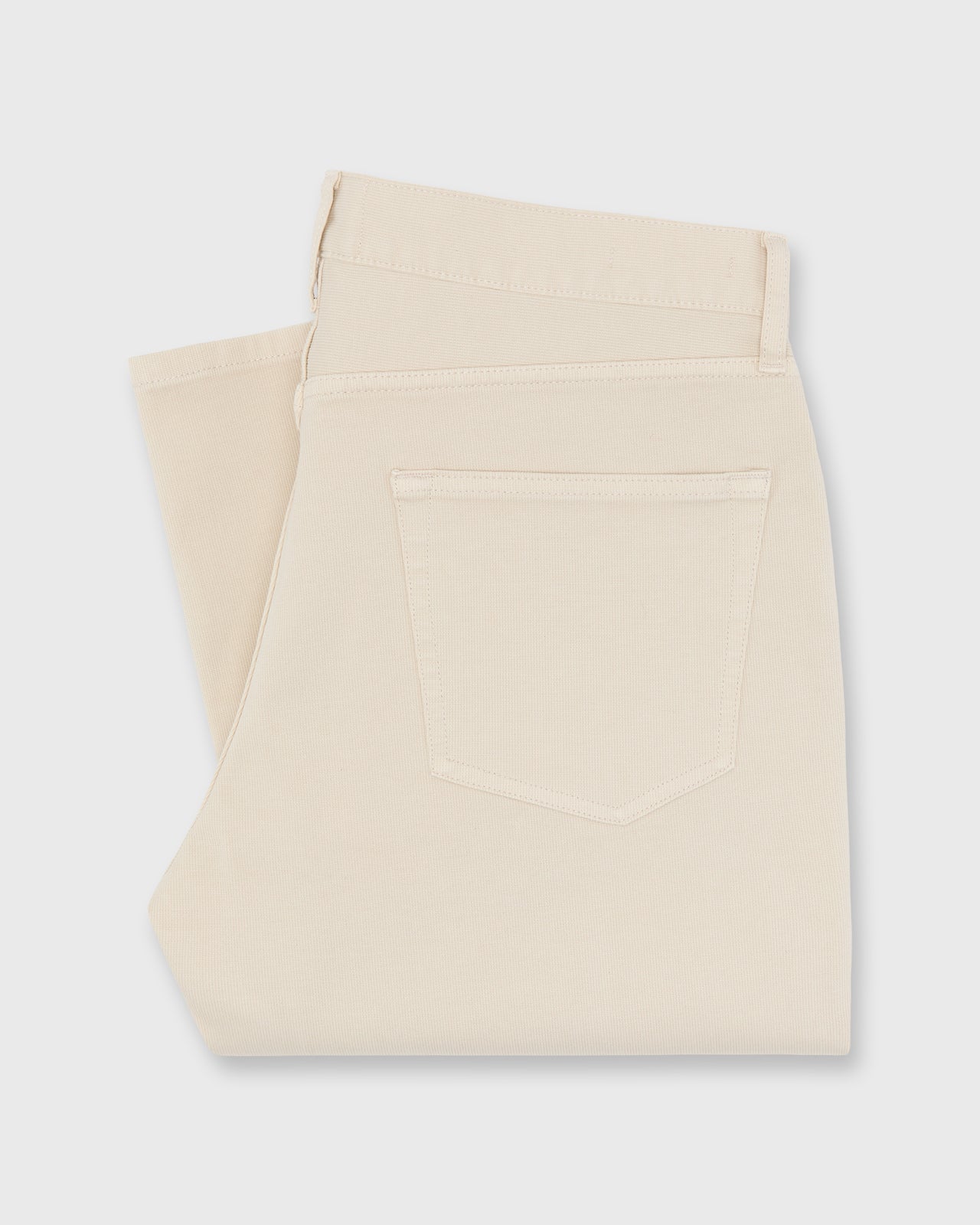 Clift Straight Leg Jean in Stone Bedford Corduroy