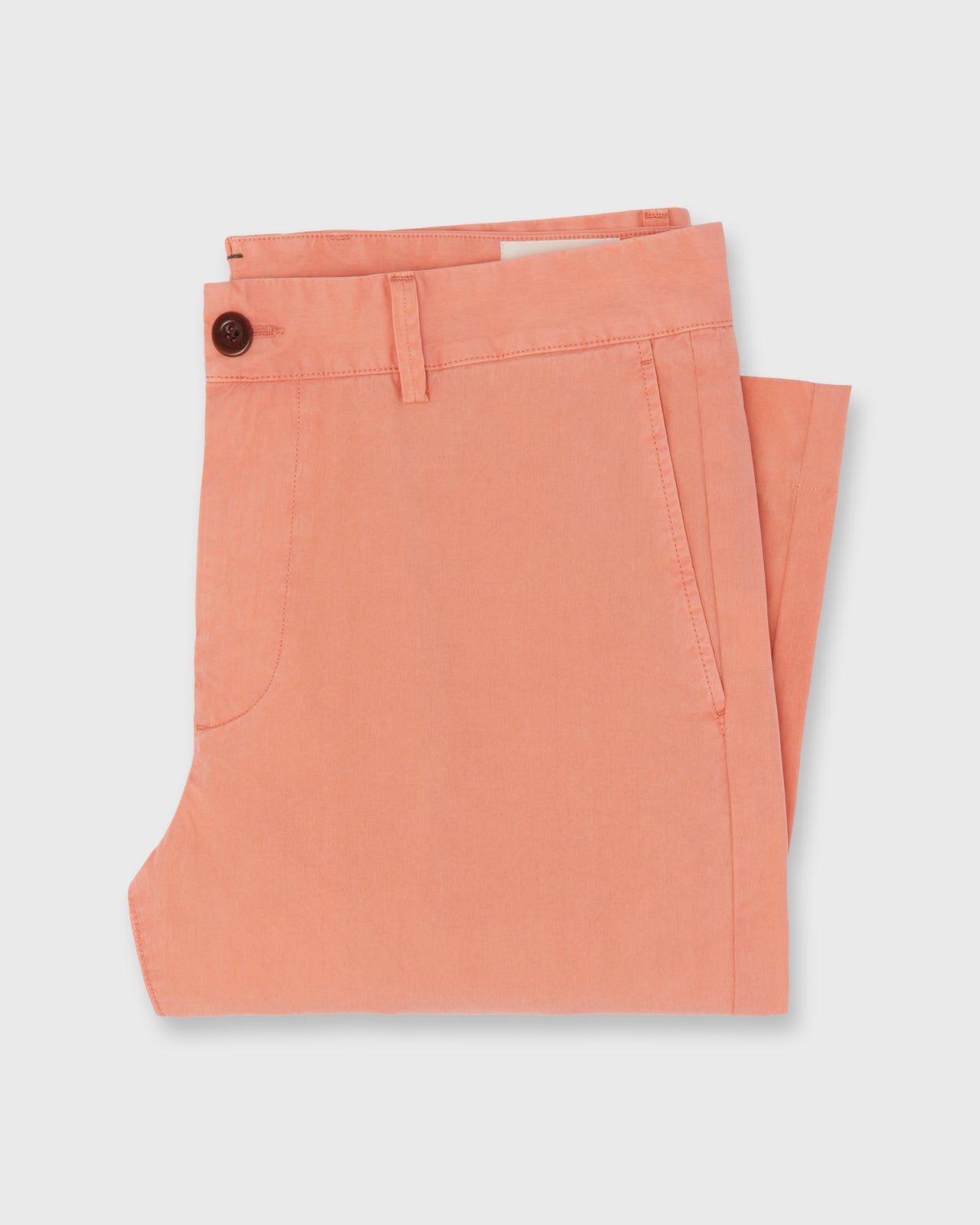 Field Zip Pant in Peach Poplin
