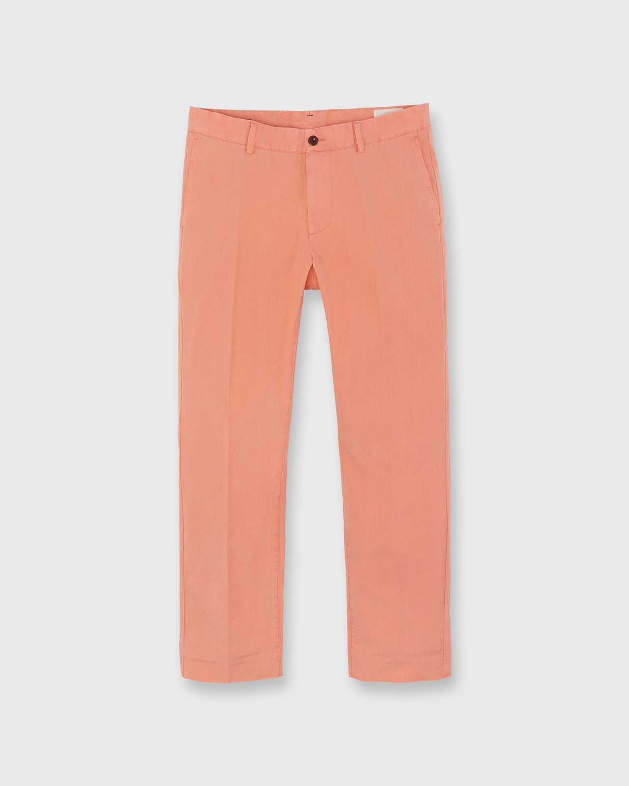 Field Zip Pant in Peach Poplin