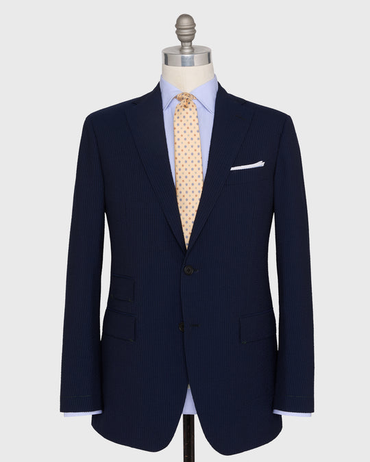 Kincaid No. 3 Suit in Navy Seersucker