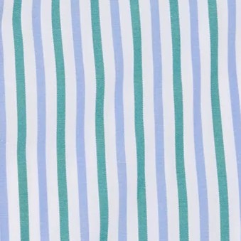 Bluegrass/Sky Multi Stripe Poplin