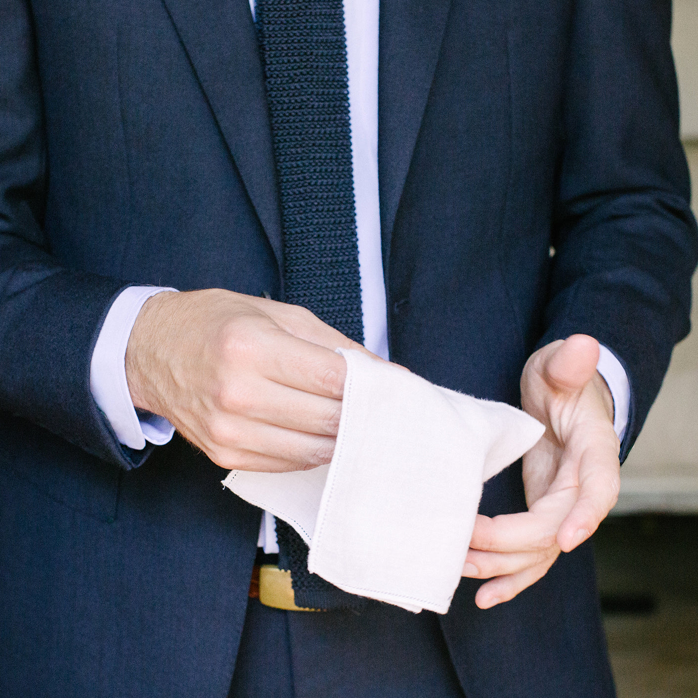 White Hem-Stitch